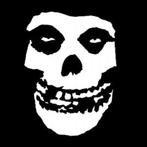 Vinyl Decal for Window, Misfit Crimson Ghost Skull